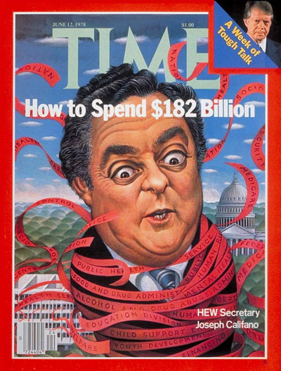 TIME Magazine Cover: Joseph Califano -- June 12, 1978