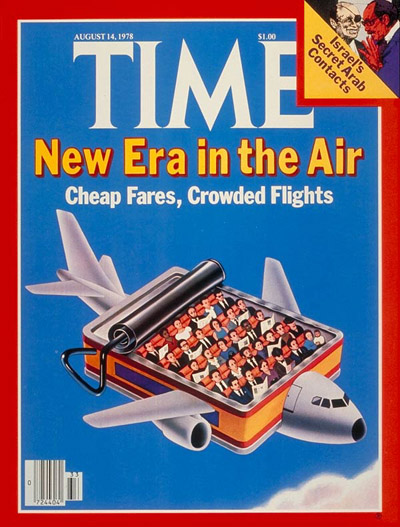 TIME Magazine Cover: Cheap Air Fares -- Aug. 14, 1978