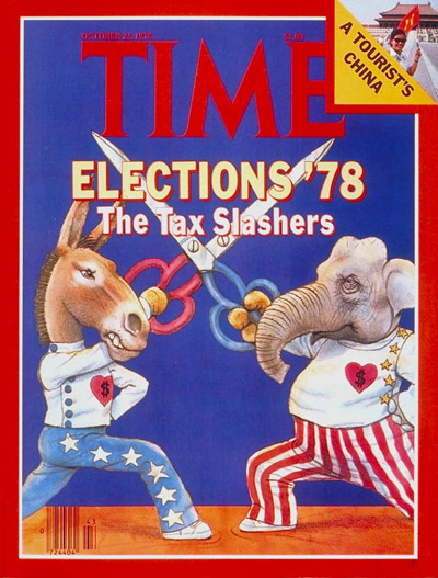 TIME Magazine Cover: Tax Slashers -- Oct. 23, 1978