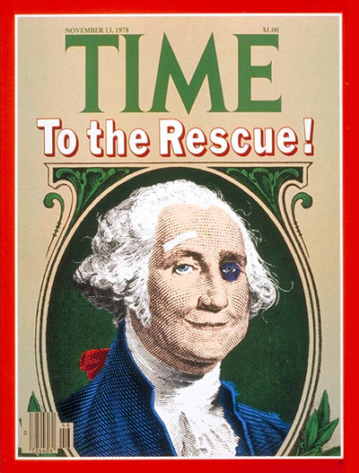 TIME Magazine Cover: Battered Dollar -- Nov. 13, 1978