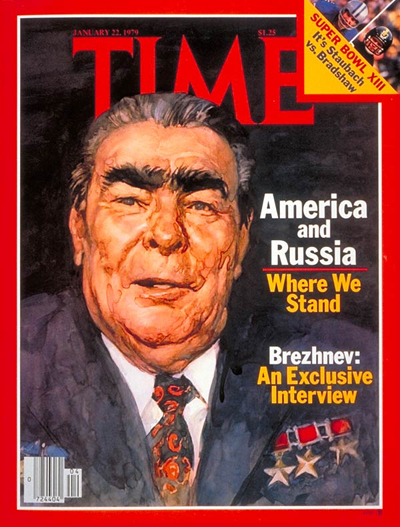 TIME Magazine Cover: Leonid Brezhnev -- Jan. 22, 1979