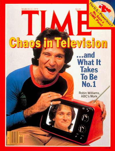 TIME Magazine Cover: Robin Williams -- Mar. 12, 1979