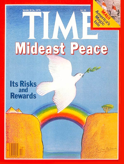 TIME Magazine Cover: Mideast Peace -- Mar. 26, 1979
