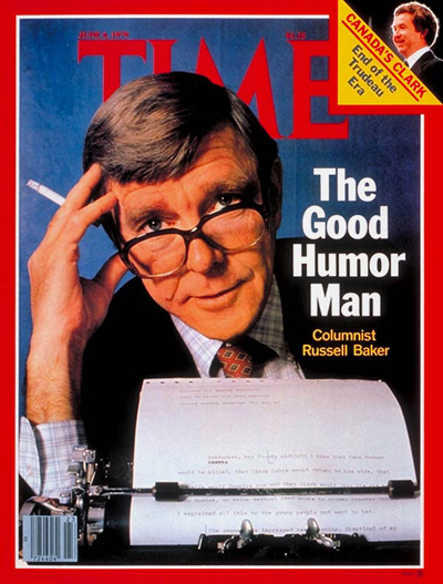 TIME Magazine Cover: Russell Baker -- June 4, 1979