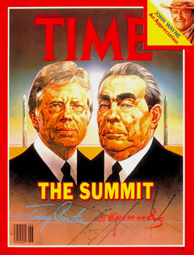 TIME Magazine Cover: Carter and  Brezhnev -- June 25, 1979