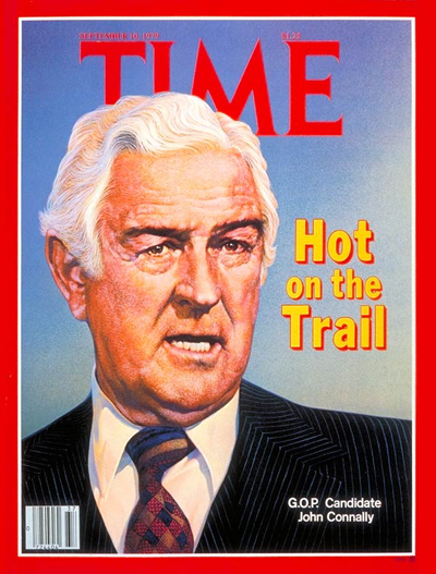 TIME Magazine Cover: John Connally -- Sep. 10, 1979