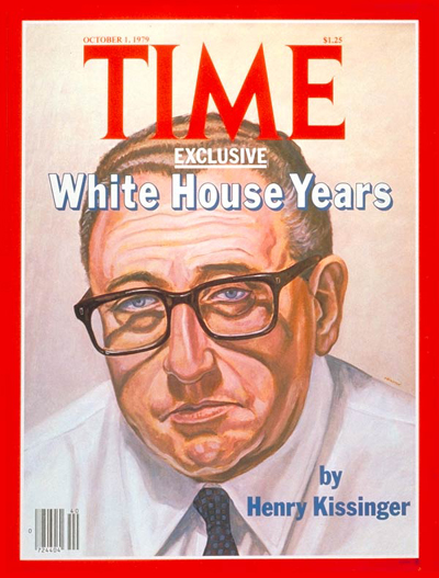 TIME Magazine Cover: Henry Kissinger -- Oct. 1, 1979