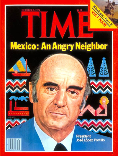 TIME Magazine Cover: Mexico's Lopez Portill -- Oct. 8, 1979