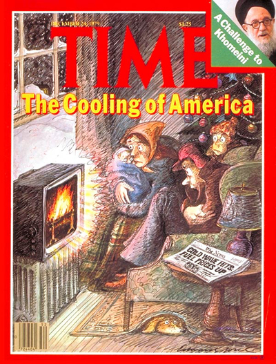 TIME Magazine Cover: Shivering America -- Dec. 24, 1979