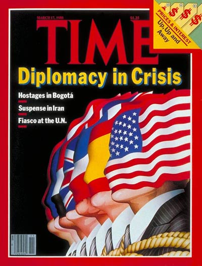 TIME Magazine Cover: U.S. Diplomacy -- Mar. 17, 1980