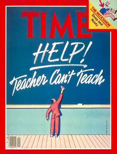 TIME Magazine Cover: Teachers -- June 16, 1980