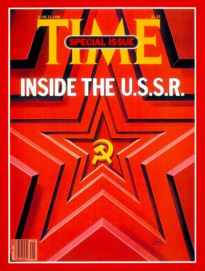 TIME Magazine Cover: Inside the U.S.S.R. -- June 23, 1980