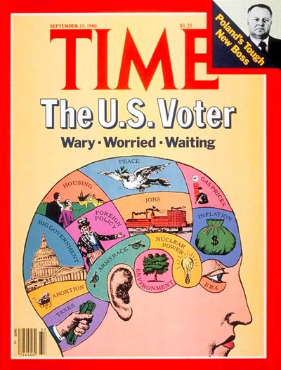 TIME Magazine Cover: The U.S. Voter -- Sep. 15, 1980