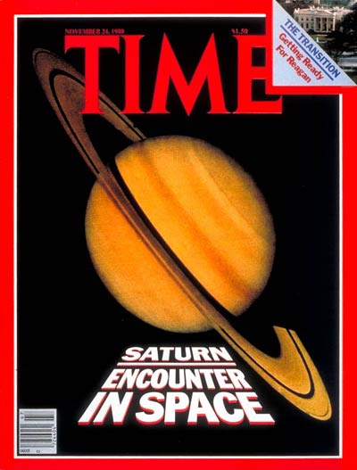 TIME Magazine Cover: Saturn -- Nov. 24, 1980