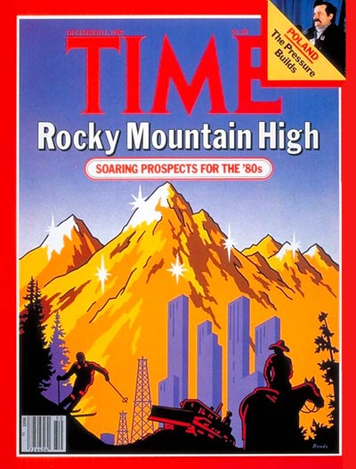 TIME Magazine Cover: Rocky Mountain High -- Dec. 15, 1980