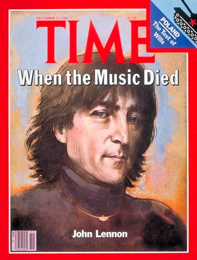 TIME Magazine Cover: John Lennon -- Dec. 22, 1980