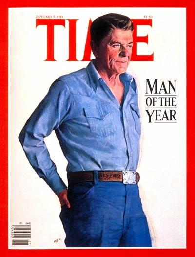 TIME Magazine Cover: Ronald Reagan, Man of the Year -- Jan. 5, 1981