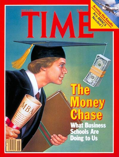 TIME Magazine Cover: Business Schools -- May 4, 1981