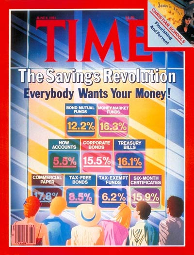 TIME Magazine Cover: Savings Plans -- June 8, 1981
