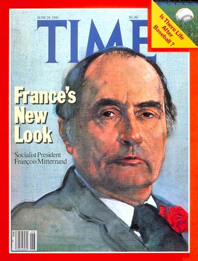 TIME Magazine Cover: Francois Mitterand -- June 29, 1981
