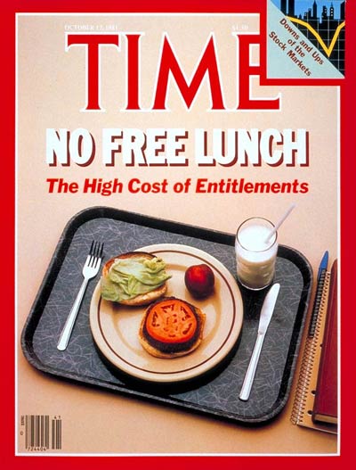 TIME Magazine Cover: Entitlements -- Oct. 12, 1981