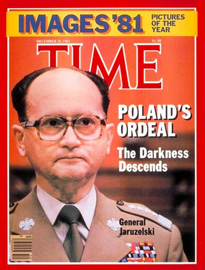 TIME Magazine Cover: General Jaruzelski -- Dec. 28, 1981