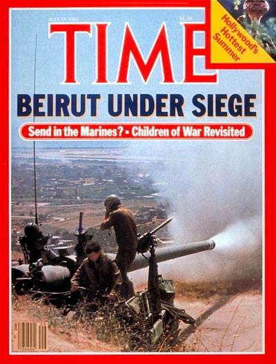 TIME Magazine Cover: Seige of Beirut -- July 19, 1982