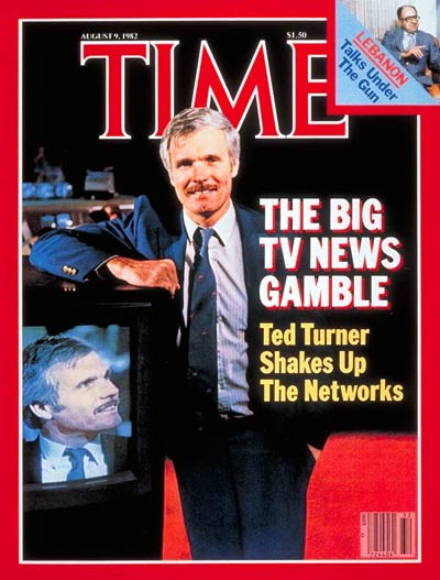 TIME Magazine Cover: Ted Turner -- Aug. 9, 1982