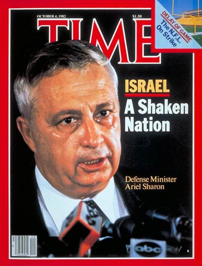 TIME Magazine Cover: Ariel Sharon -- Oct. 4, 1982