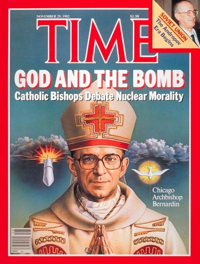 TIME Magazine Cover: Archbishop Bernadin -- Nov. 29, 1982