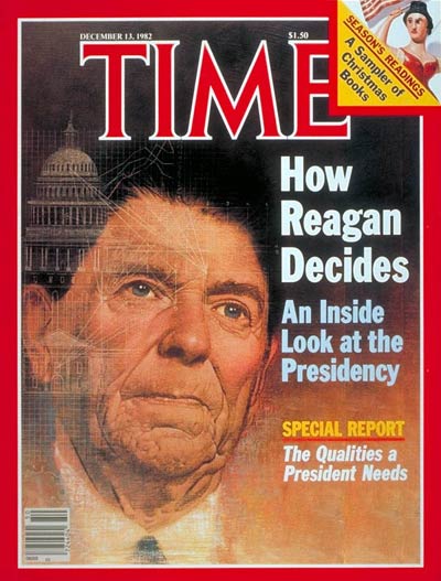 TIME Magazine Cover: Ronald Reagan -- Dec. 13, 1982