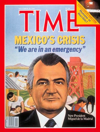 TIME Magazine Cover: Miguel de la Madrid -- Dec. 20, 1982