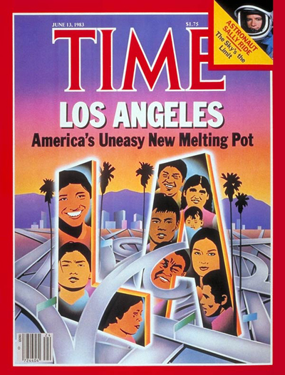 TIME Magazine Cover: Los Angeles -- June 13, 1983