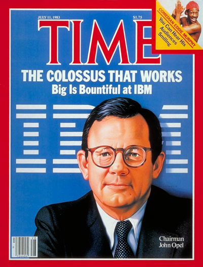TIME Magazine Cover: IBM's John Opel -- July 11, 1983