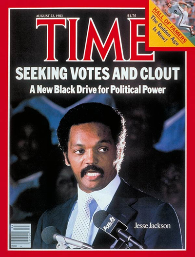TIME Magazine Cover: Jesse Jackson -- Aug. 22, 1983