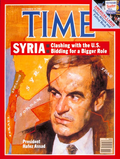 TIME Magazine Cover: Hafez Assad -- Dec. 19, 1983