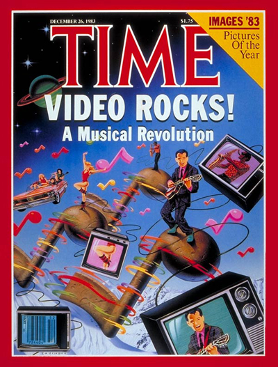 TIME Magazine Cover: Music Videos -- Dec. 26, 1983