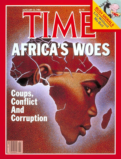 TIME Magazine Cover: Africa's Troubles -- Jan. 16, 1984
