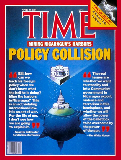 TIME Magazine Cover: Policy on Nicaragua -- Apr. 23, 1984