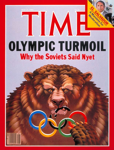 TIME Magazine Cover: Olympic Turmoil -- May 21, 1984
