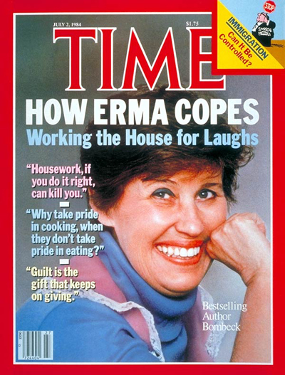 TIME Magazine Cover: Erma Bombeck -- July 2, 1984