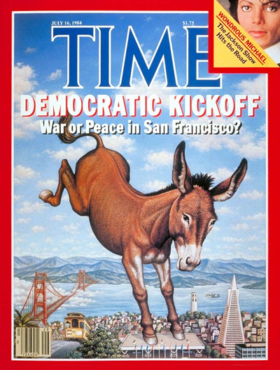 TIME Magazine Cover: Democrats Launch Campaign -- July 16, 1984