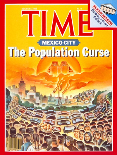 TIME Magazine Cover: Mexico City -- Aug. 6, 1984