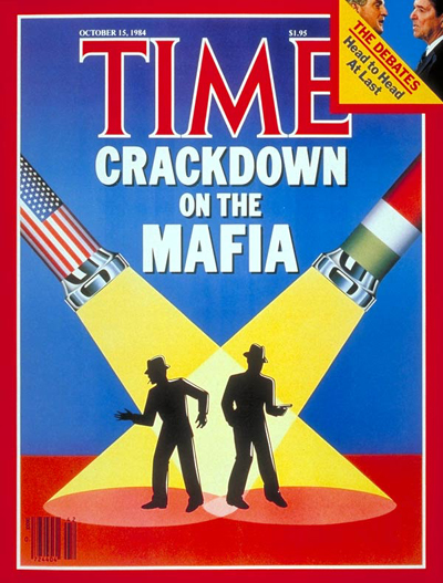 TIME Magazine Cover: Crackdown on the Mafia -- Oct. 15, 1984