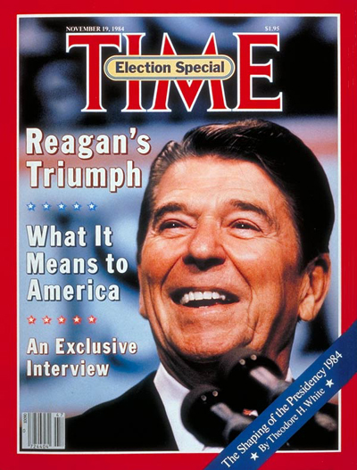 TIME Magazine Cover: Ronald Reagan -- Nov. 19, 1984