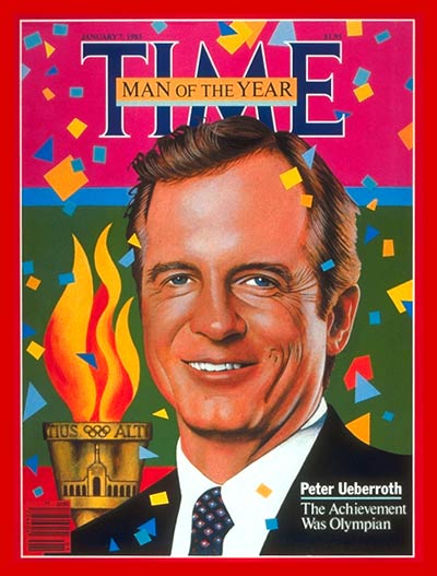 TIME Magazine Cover: Peter Ueberroth, Man of the Year -- Jan. 7, 1985