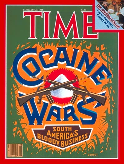 TIME Magazine Cover: Cocaine -- Feb. 25, 1985