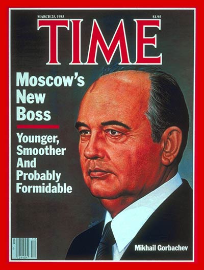 TIME Magazine Cover: Mikhail Gorbachev -- Mar. 25, 1985