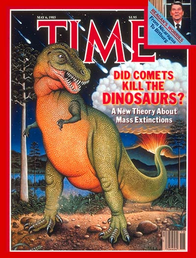 Comet illusrates a new theory on extinction of the dinosaurs