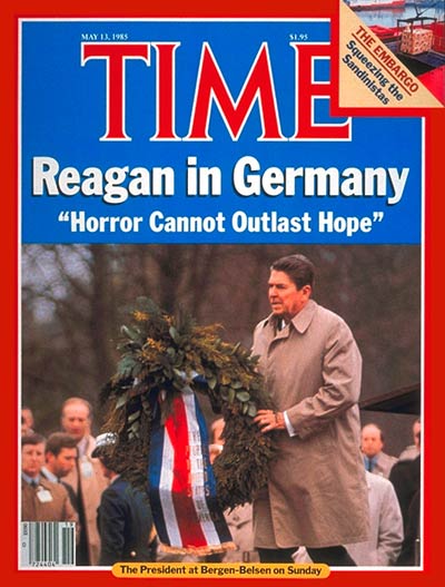 TIME Magazine Cover: Ronald Reagan in Germany -- May 13, 1985
